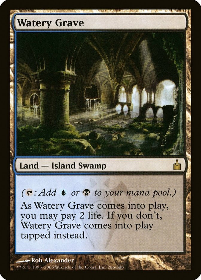Watery Grave - Ravnica: City of Guilds-(286)