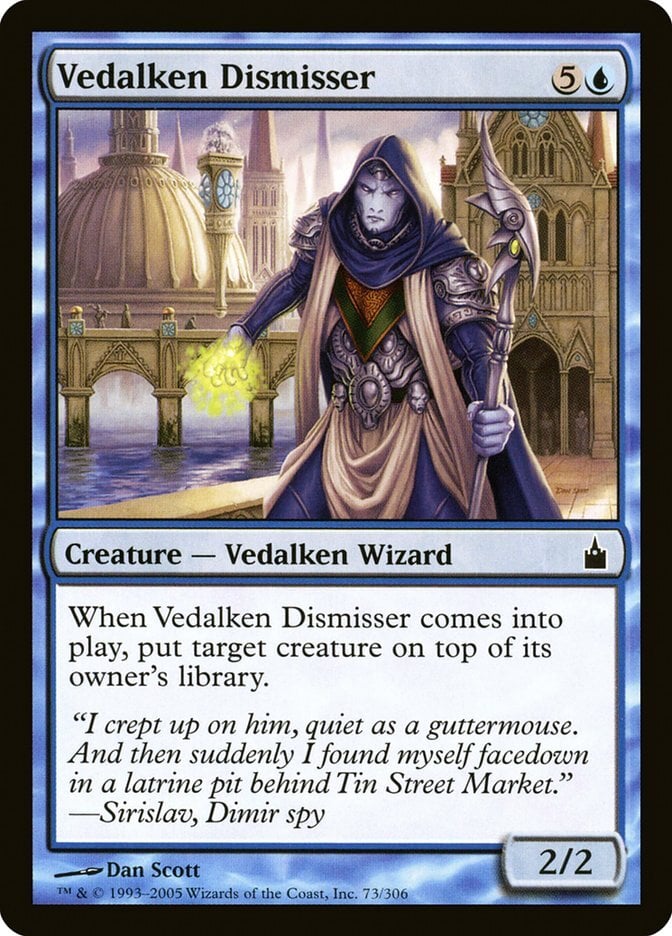 Vedalken Dismisser - Ravnica: City of Guilds-(073)