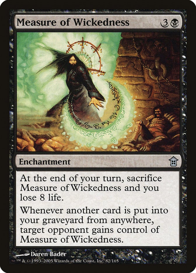 Measure of Wickedness - Saviors of Kamigawa-(082)