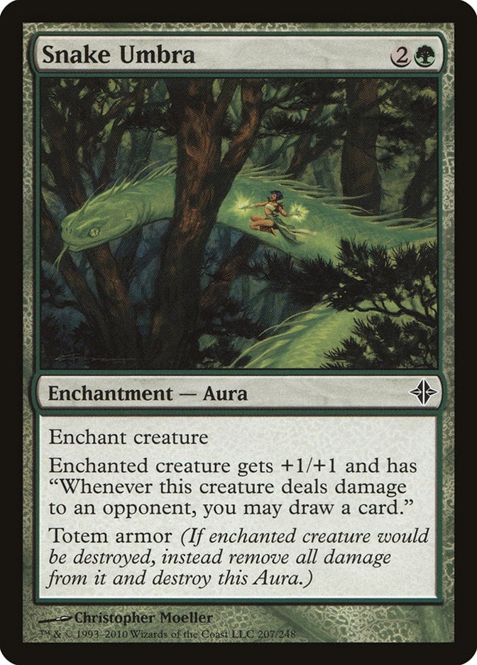 Snake Umbra - Rise of the Eldrazi-(207)