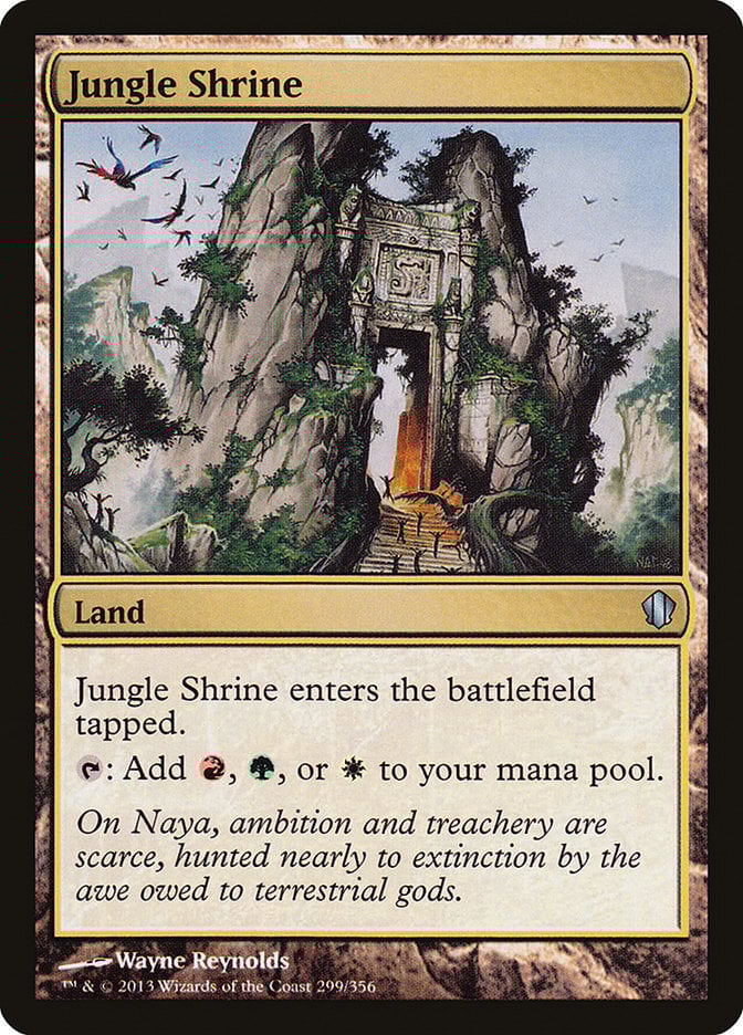 Jungle Shrine - Commander 2013-(299)