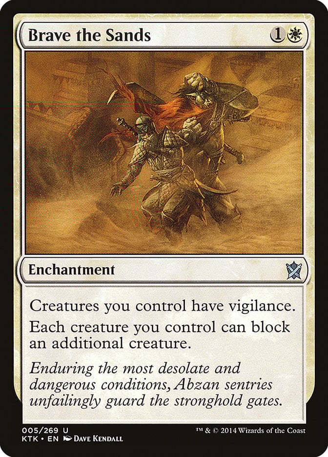 Brave the Sands - Khans of Tarkir-(005)