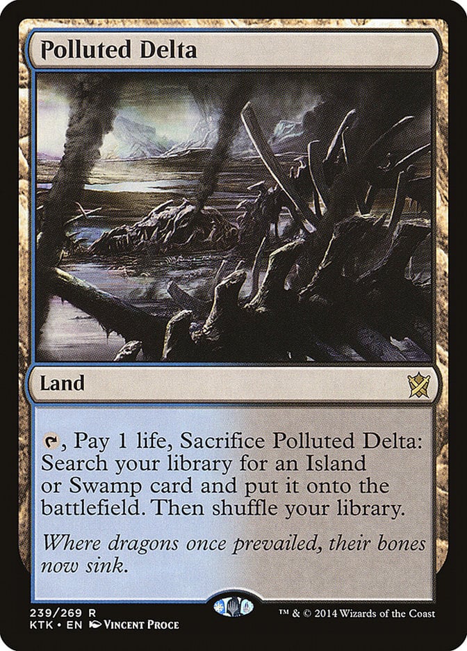 Polluted Delta - Khans of Tarkir-(239)