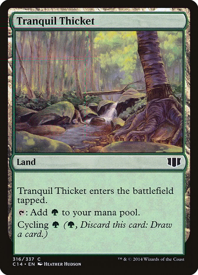 Tranquil Thicket - Commander 2014-(316)