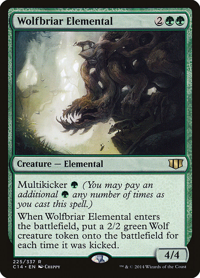 Wolfbriar Elemental - Commander 2014-(225)