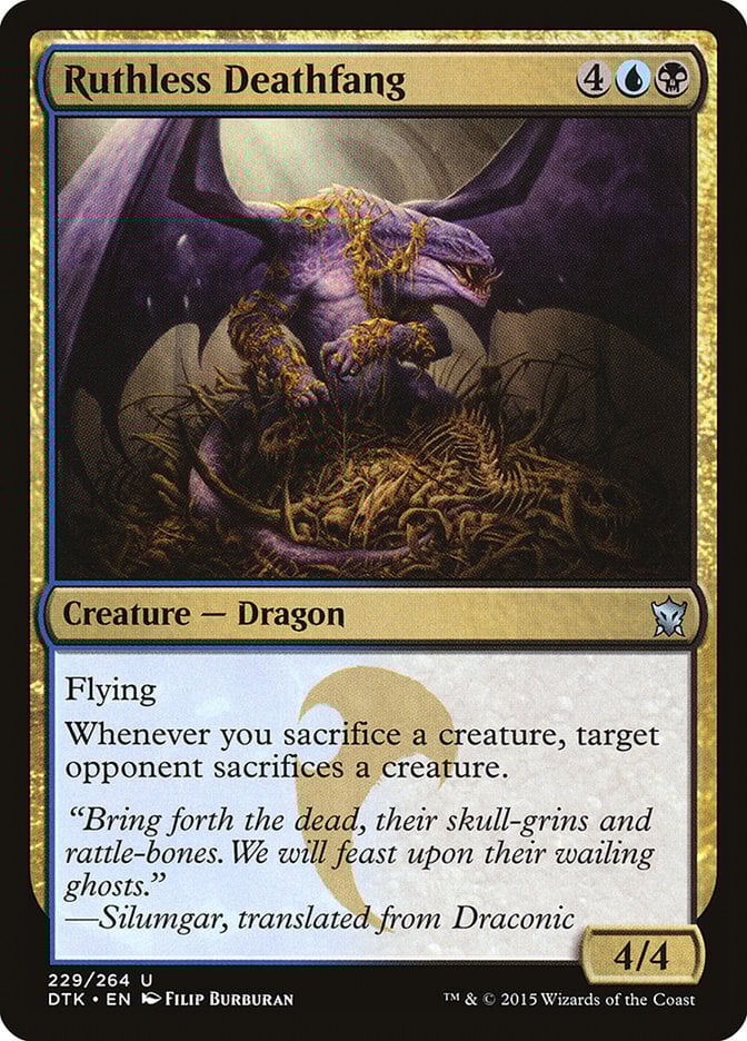 Ruthless Deathfang - Dragons of Tarkir-(229)