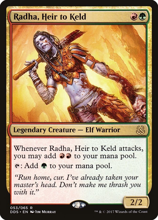 Radha, Heir to Keld - Duel Decks: Mind vs. Might-(053)