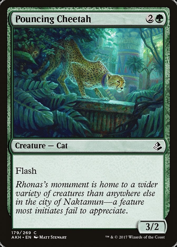 Pouncing Cheetah - Amonkhet-(179)