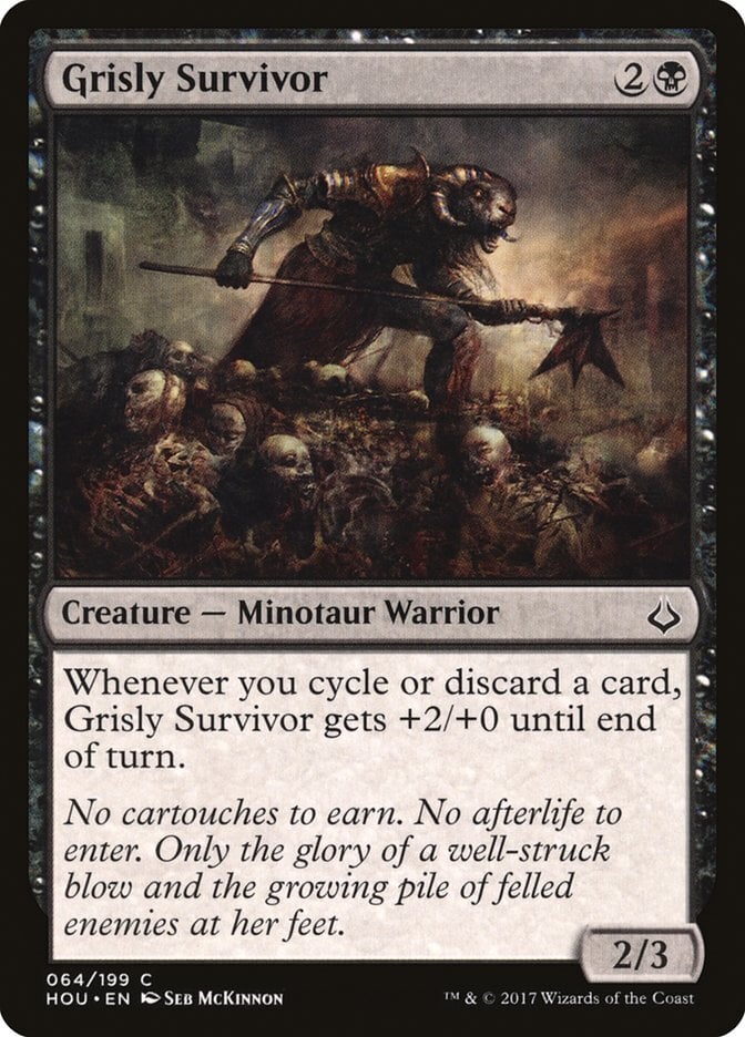 Grisly Survivor - Hour of Devastation-(064)-Foil
