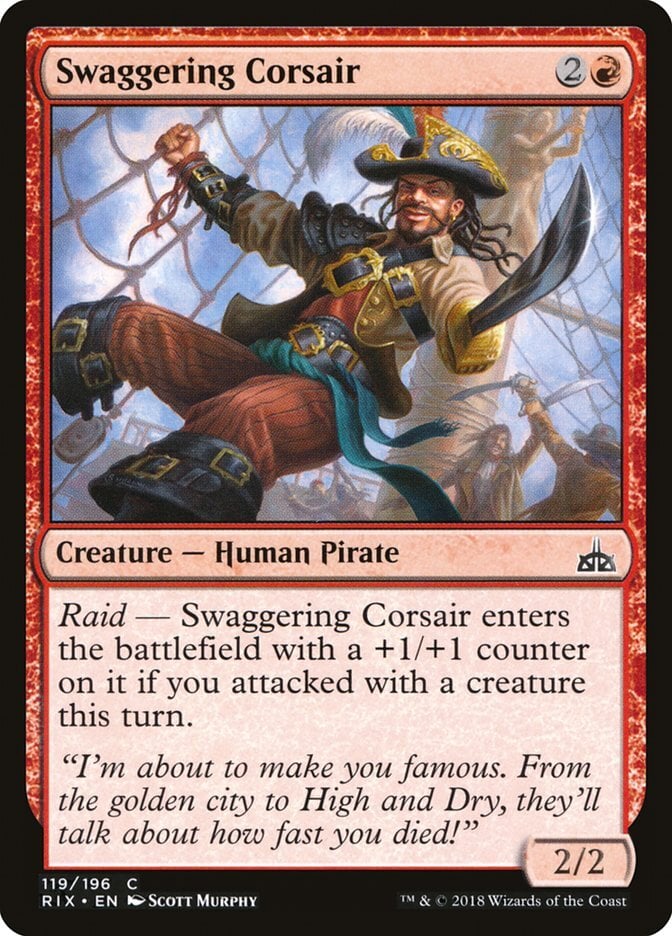 Swaggering Corsair - Rivals of Ixalan-(119)