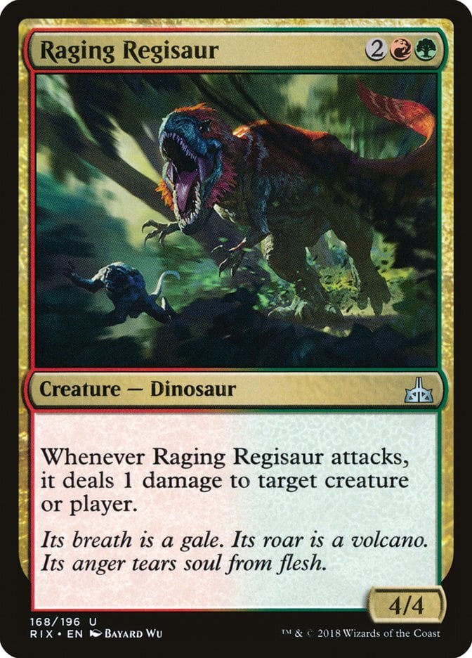 Raging Regisaur - Rivals of Ixalan-(168)
