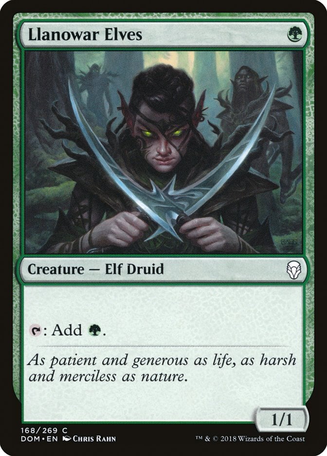 Llanowar Elves - Dominaria-(168)