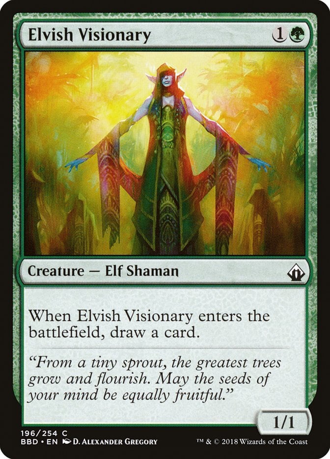 Elvish Visionary - Battlebond-(196)