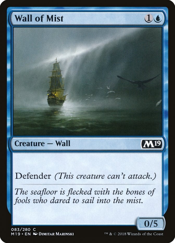 Wall of Mist - Core Set 2019-(083)