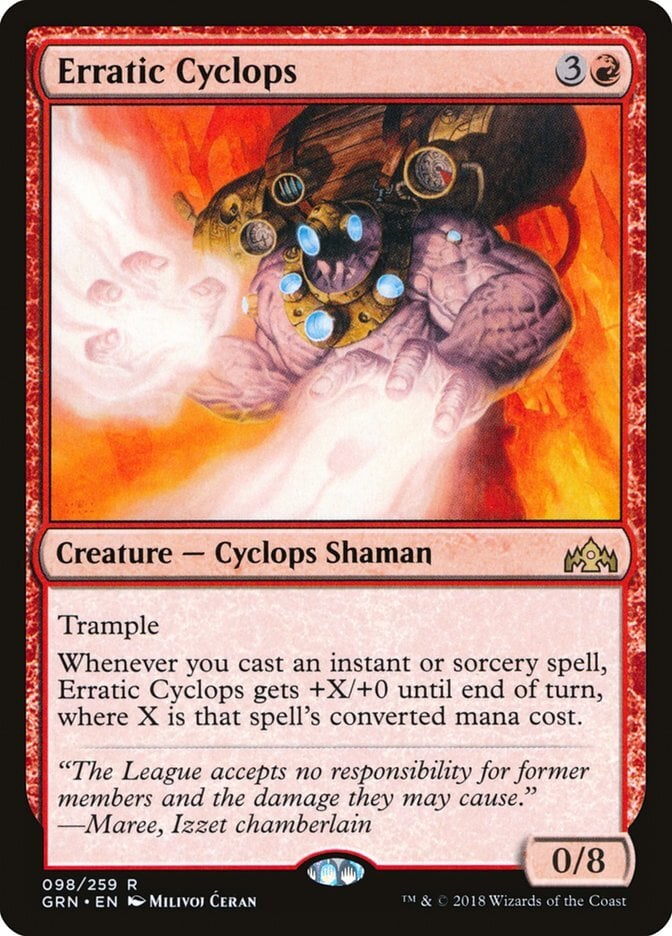 Erratic Cyclops - Guilds of Ravnica-(098)