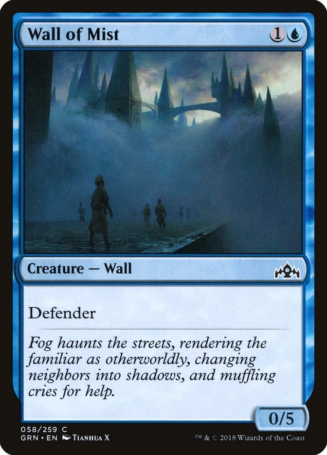 Wall of Mist - Guilds of Ravnica-(058)