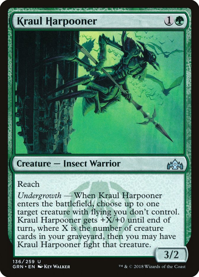 Kraul Harpooner - Guilds of Ravnica-(136)