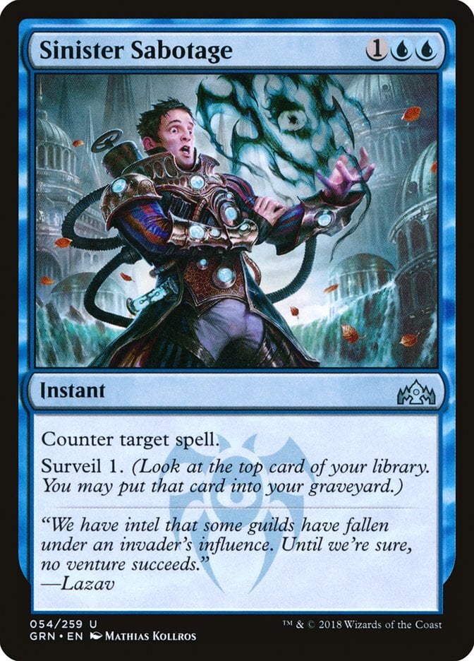 Sinister Sabotage - Guilds of Ravnica-(054)