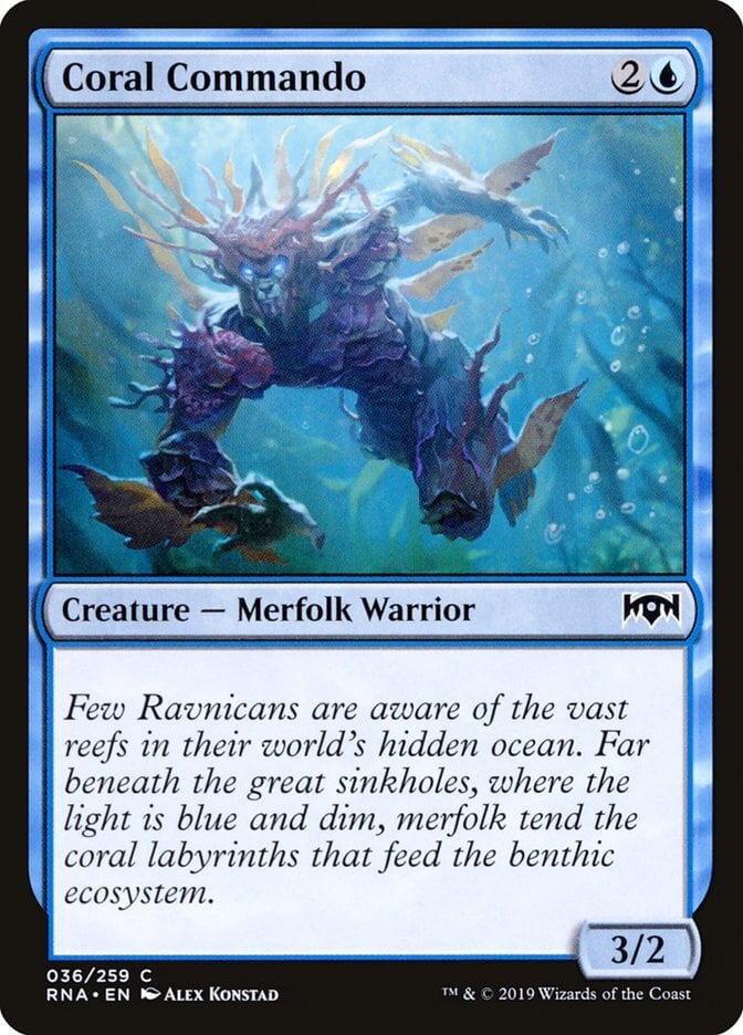 Coral Commando - Ravnica Allegiance-(036)