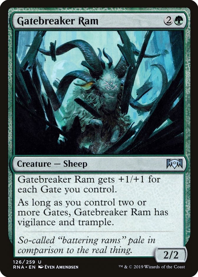 Gatebreaker Ram - Ravnica Allegiance-(126)