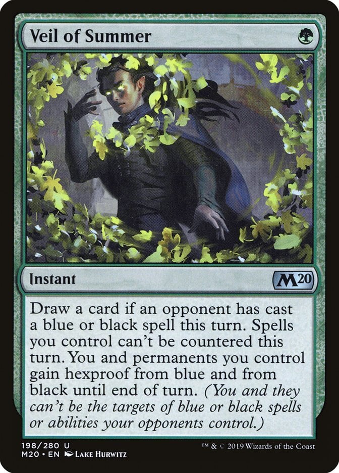 Veil of Summer - Core Set 2020-(198)