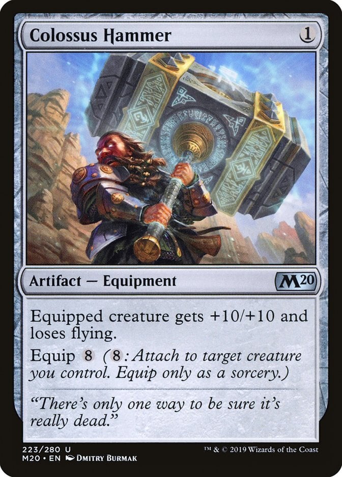Colossus Hammer - Core Set 2020-(223)-Foil