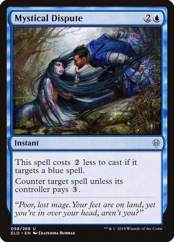 Mystical Dispute - Throne of Eldraine-(058)