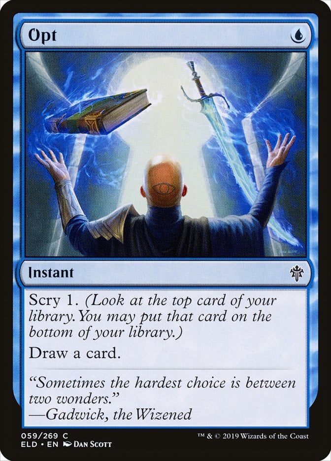 Opt - Throne of Eldraine-(059)