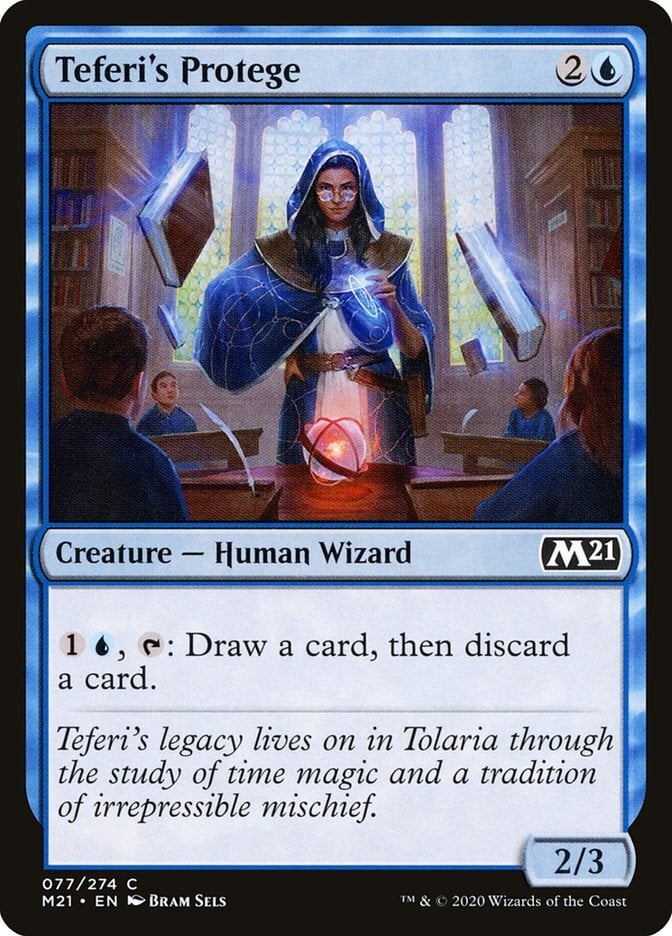 Teferi's Protege - Core Set 2021-(077)