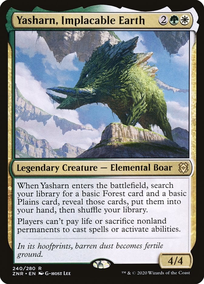 Yasharn, Implacable Earth - Zendikar Rising-(240)