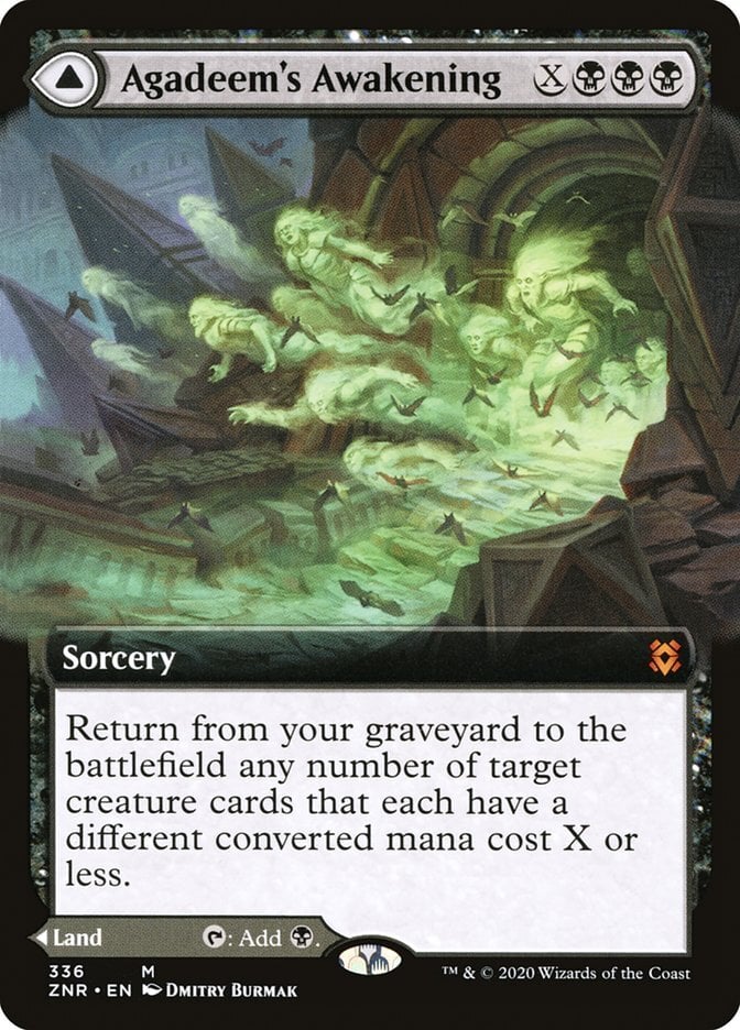 Agadeem's Awakening // Agadeem, the Undercrypt - Zendikar Rising-(336)