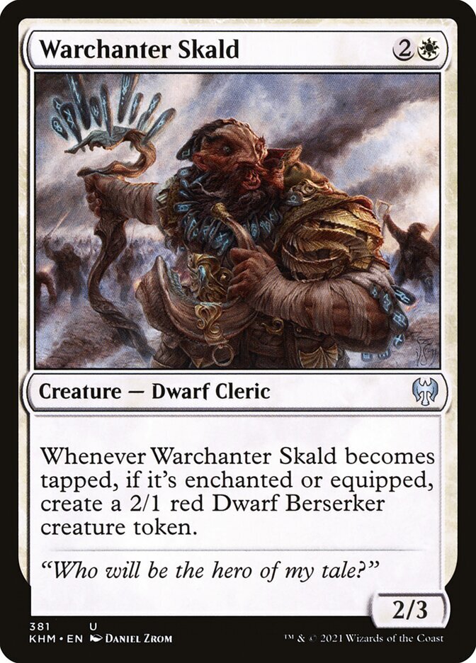 Warchanter Skald - Kaldheim-(381)