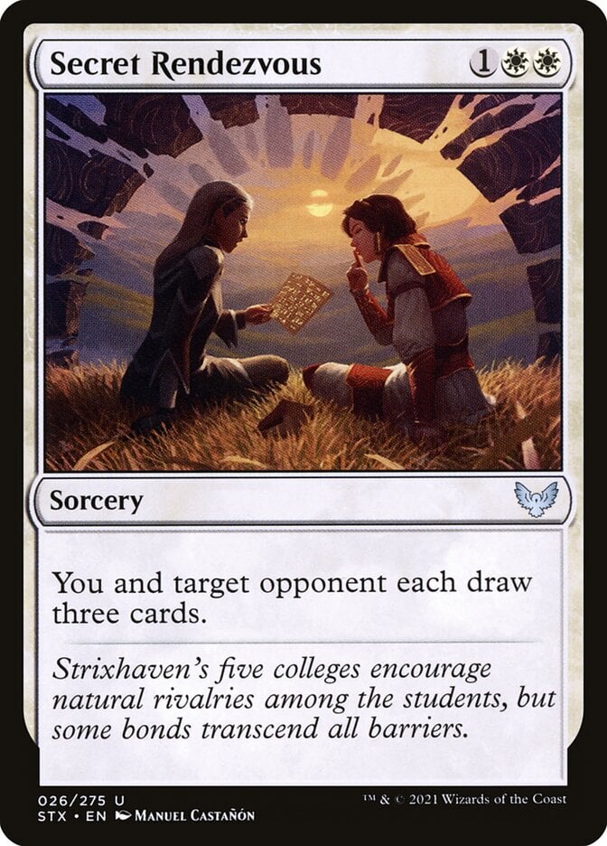 Secret Rendezvous - Strixhaven: School of Mages-(026)