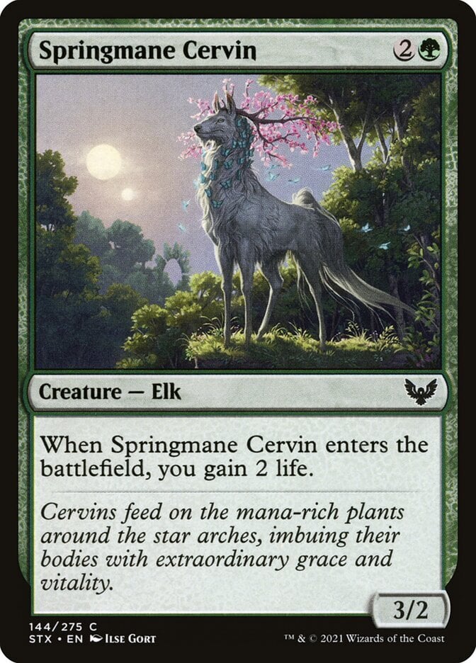 Springmane Cervin - Strixhaven: School of Mages-(144)