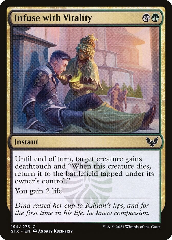Infuse with Vitality - Strixhaven: School of Mages-(194)