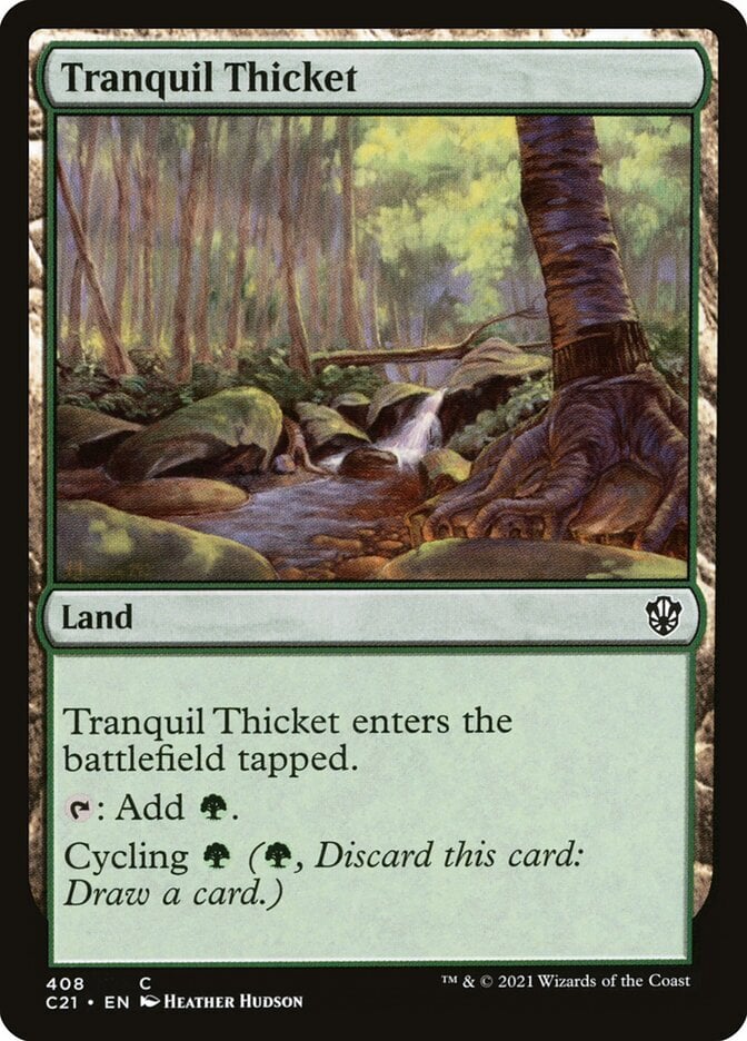Tranquil Thicket - Commander 2021-(408)