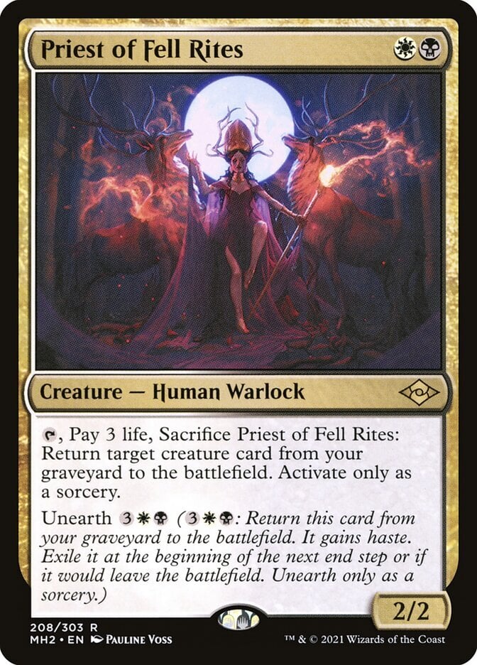 Priest of Fell Rites - Modern Horizons 2-(208)