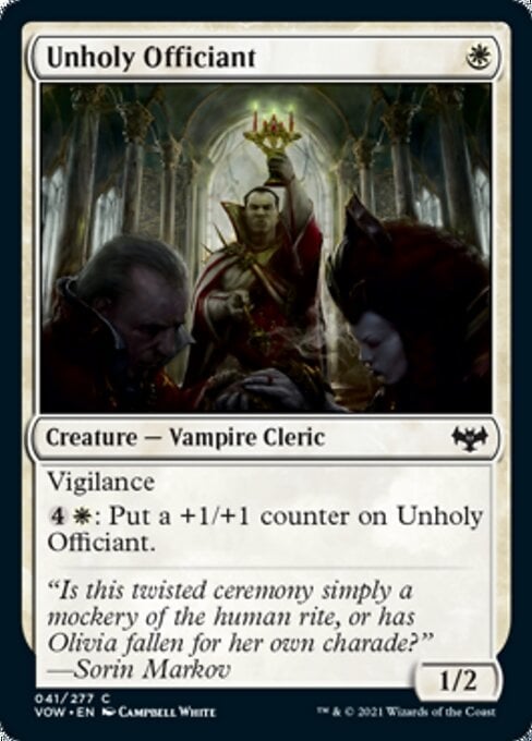 Unholy Officiant - Innistrad: Crimson Vow-(041)