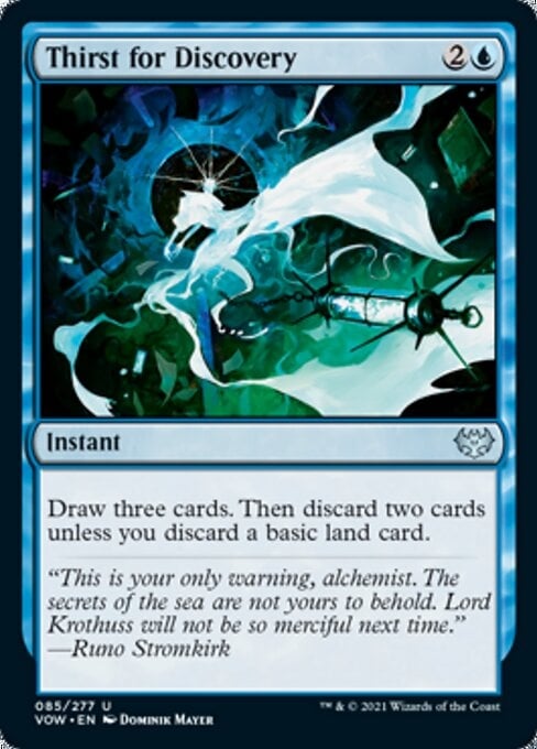 Thirst for Discovery - Innistrad: Crimson Vow-(085)
