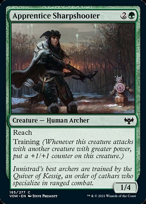 Apprentice Sharpshooter - Innistrad: Crimson Vow-(185)