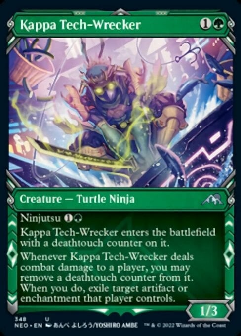 Kappa Tech-Wrecker - Kamigawa: Neon Dynasty-(348)