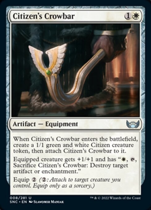 Citizen's Crowbar - Streets of New Capenna-(008)-Foil