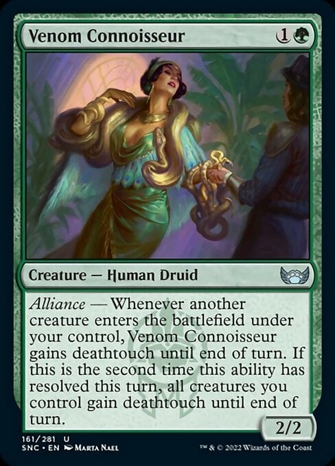 Venom Connoisseur - Streets of New Capenna-(161)-Foil