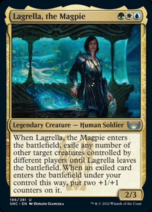 Lagrella, the Magpie - Streets of New Capenna-(196)-Foil