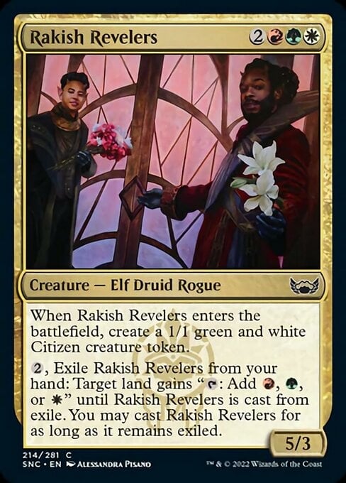 Rakish Revelers - Streets of New Capenna-(214)-Foil