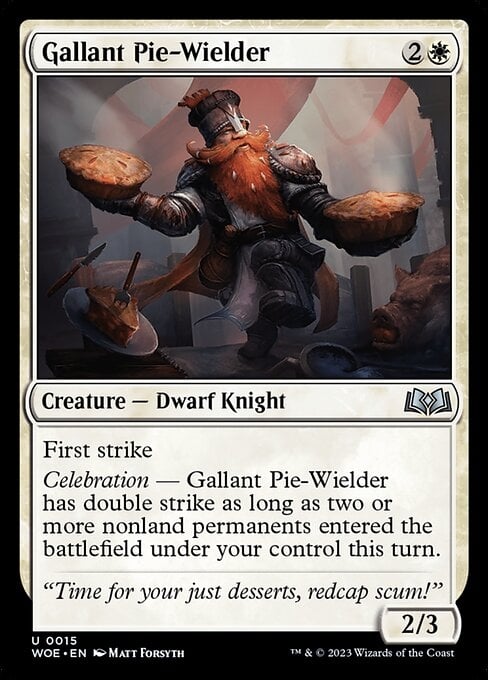 Gallant Pie-Wielder - Wilds of Eldraine-(015)