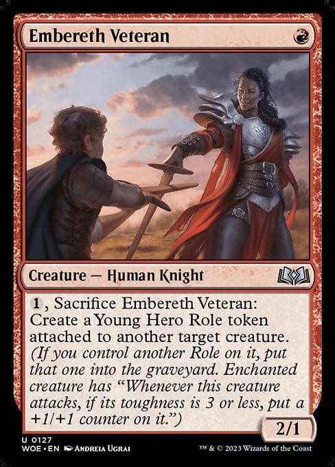 Embereth Veteran - Wilds of Eldraine-(127)