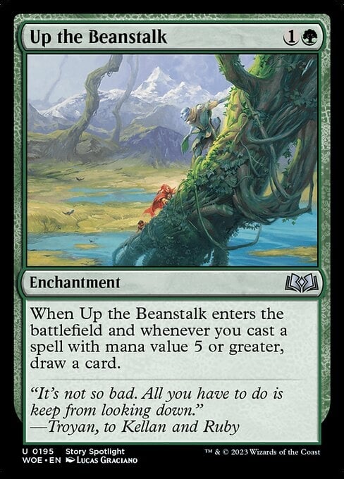 Up the Beanstalk - Wilds of Eldraine-(195)