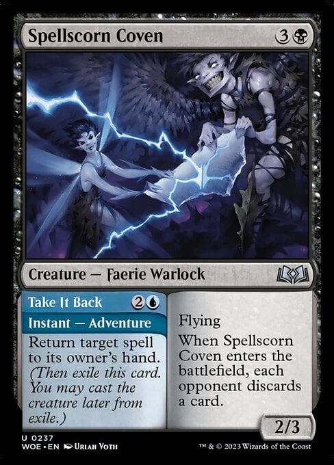 Spellscorn Coven // Take It Back - Wilds of Eldraine-(237)