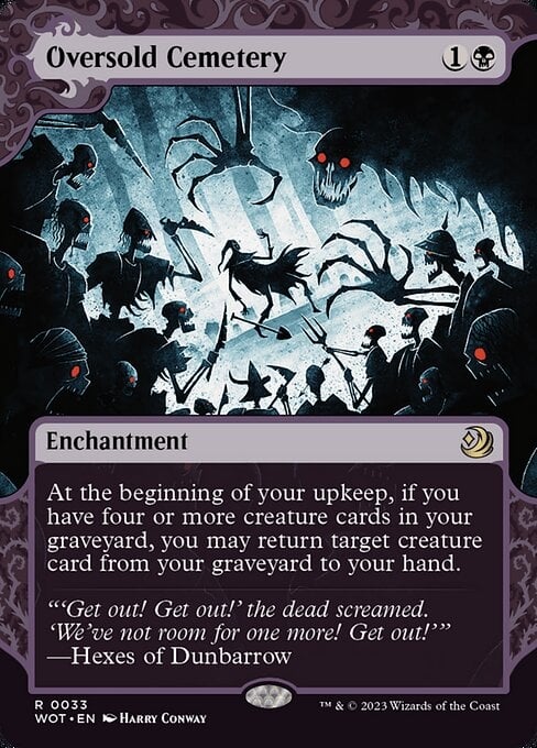 Oversold Cemetery - Wilds of Eldraine: Enchanting Tales-(033)